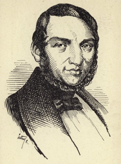 Portret van Frantisek Skroup door Czech School