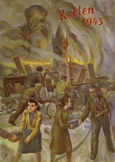 Praagse Opstand, Tweede Wereldoorlog, mei 1945 door Czech School