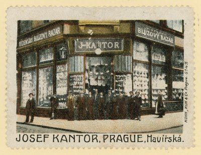 Winkelgevel van Josef Kantor, Praag door Czech School