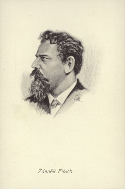 Zdeněk Fibich, Tsjechische componist (1850-1900) door Czech School