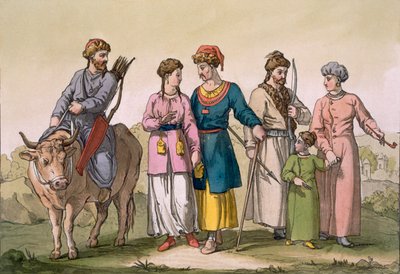 Taguri Tataren van de Krim, ca. 1820-30 door D.K. Bonatti