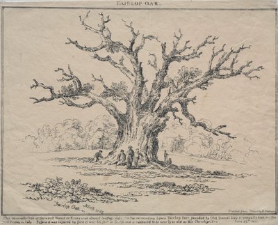 Fairlop Oak, 1811 door D. H. Redman