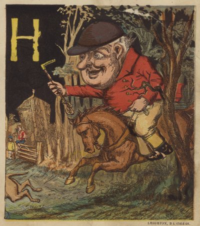 H is voor jager door Dalziel Brothers (after)