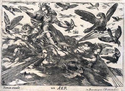 Aer: allegorie van de lucht door Daman