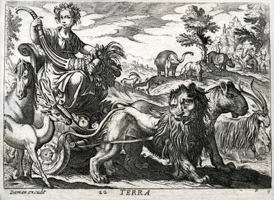 Terra: allegorieën van la Terre door Daman