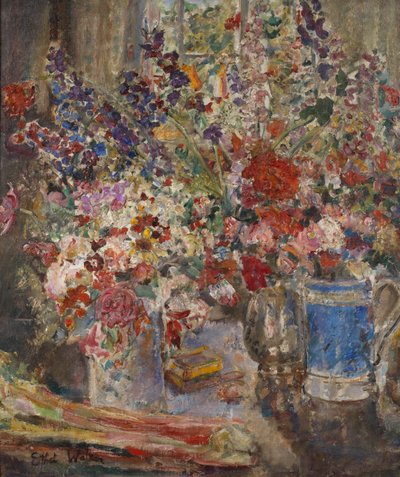 Bloemenstuk nr. 4, c.1928-29 door Dame Ethel Walker