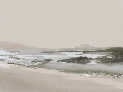 Rustig strand door Dan Hobday
