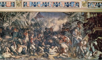 De Dood van Nelson (detail) door Daniel Maclise