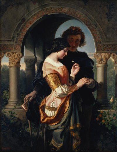 De student door Daniel Maclise