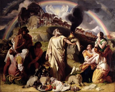 Noachs Offer door Daniel Maclise
