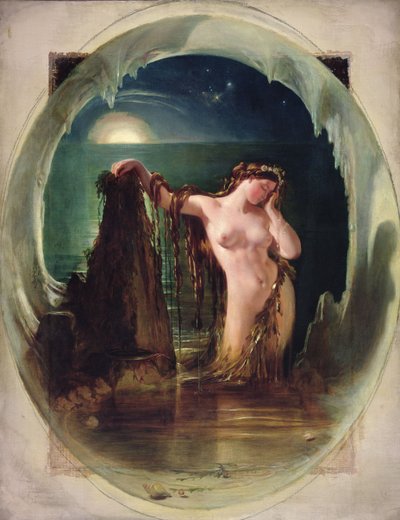 De Oorsprong van de Harp door Daniel (1806 70) Maclise