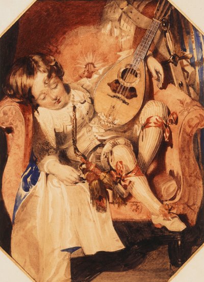 De Pagina door Daniel Maclise