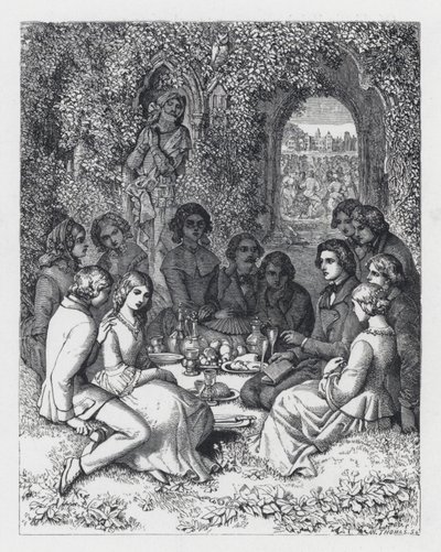 Illustratie voor Tennyson