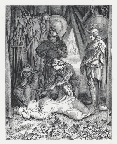 Illustratie voor Tennyson