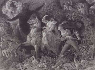 Undine door Daniel (after) Maclise