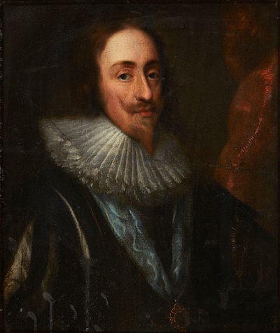 Portret van Koning Karel I door Daniel (circle of) Mytens