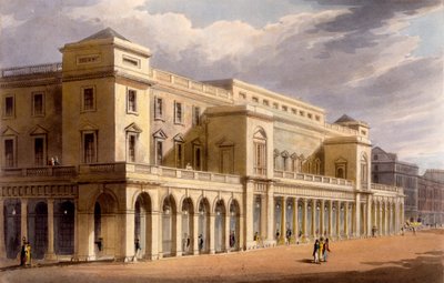 Het Operahuis, voorheen het Lyceum, Londen, 1826 door Daniel Havell