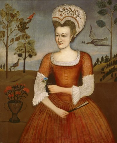 Catharine Hendrickson, c.1770 door Daniel Hendrickson