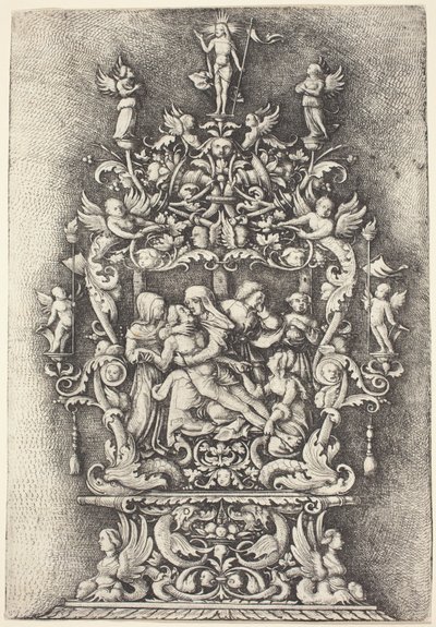 Reliekschrijn met Pietà door Daniel Hopfer