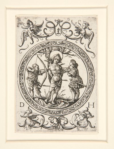 Sint Sebastiaan door Daniel Hopfer