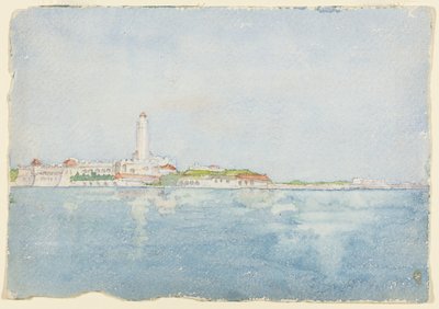Schets genomen in Algiers, Noord-Afrika, Reisschets door Daniel Hudson Burnham