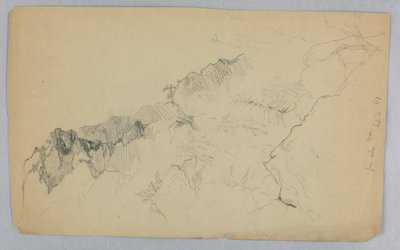 Van Onder de Neus van Mt. Mansfield door Daniel Huntington