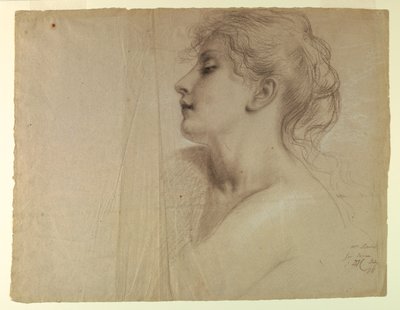 Mevrouw Levicz als Vrede, Studie voor 