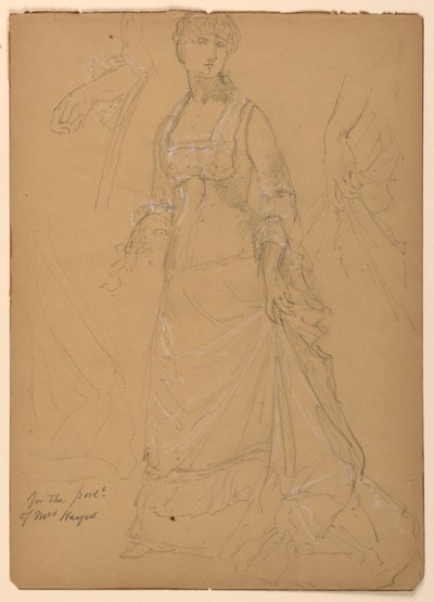 Mevrouw Rutherford B. Hayes door Daniel Huntington