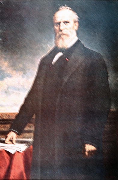 Rutherford B. Hayes (1822-93) door Daniel Huntington