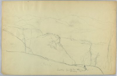 Saco Vallei vanaf White Horse Ledge, North Conway door Daniel Huntington