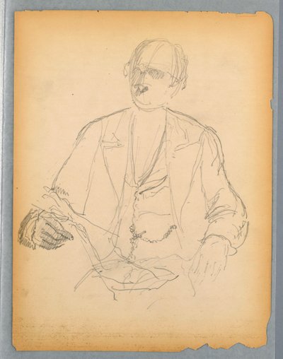Schets voor een Portret door Daniel Huntington