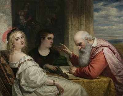 Het Woord Zaaien, 1868 door Daniel Huntington