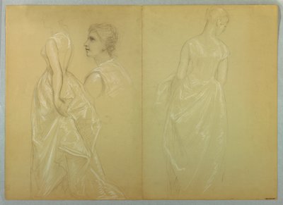 Studie van Mevrouw Winthrop voor "Lady Washington