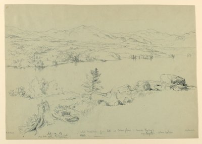 Witte Bergen vanuit het zuiden door Daniel Huntington