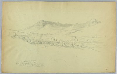 Whiteface Mountain, ten noorden van Tamworth Village, New Hampshire door Daniel Huntington