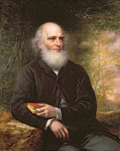 William Cullen Bryant (1794-1878) 1866 door Daniel Huntington