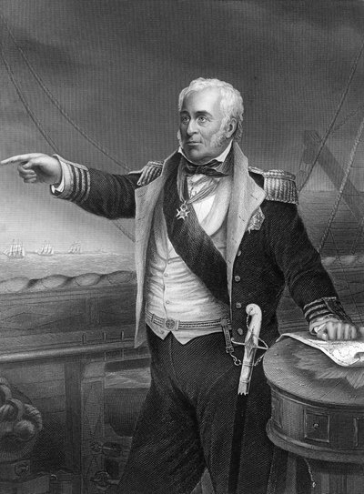 Admiraal Sir Charles Napier 1786-1860, 1857 door Daniel John Pound