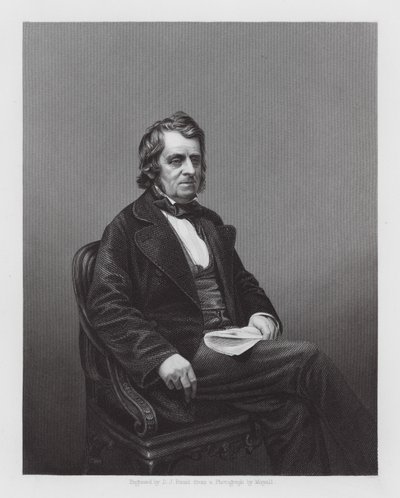 John Arthur Roebuck, Britse politicus door Daniel John. Pound