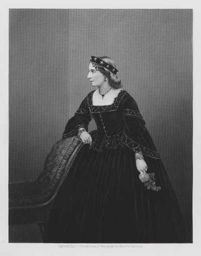Lydia Thompson, Engelse danseres en actrice door Daniel John. Pound