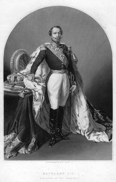 Napoleon III, Keizer van Frankrijk, 19e eeuw door Daniel John Pound