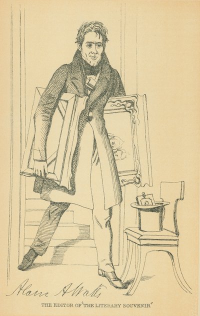 Alaric Attila Watts door Daniel Maclise