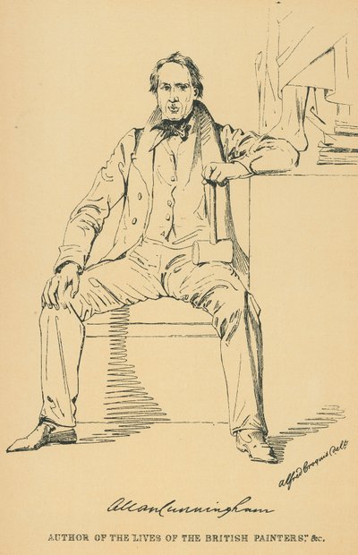 Allan Conningham door Daniel Maclise