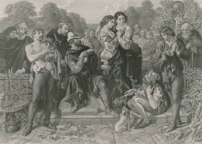 Orlando en de Worstelaar, Zoals U Het Wilt door Daniel Maclise