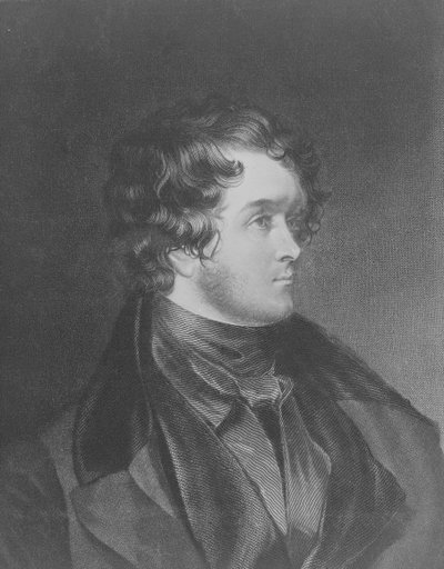 William Harrison Ainsworth door Daniel Maclise
