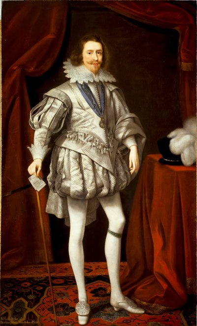 George Villiers door Daniel Mytens