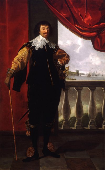 Portret van Robert Rich door Daniel Mytens