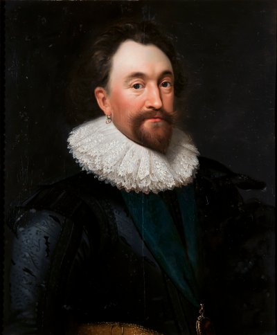 Portret van William Herbert, 3e Graaf van Pembroke, ca. 1620-30 door Daniel Mytens