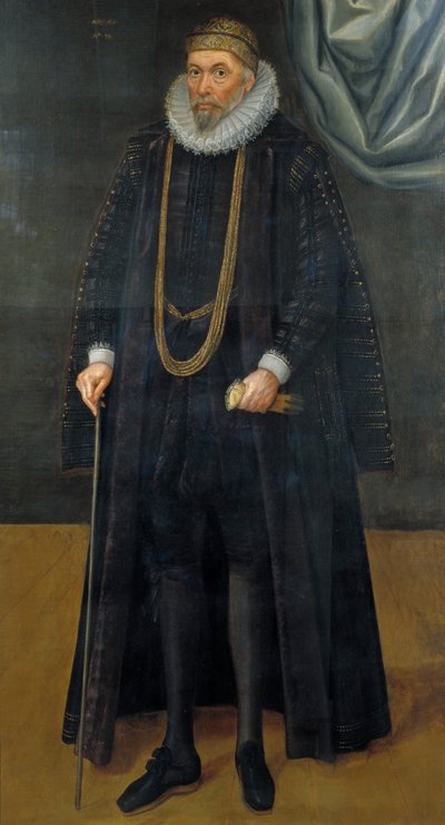 Sir John Garrard, Burgemeester in 1601 door Daniel Mytens