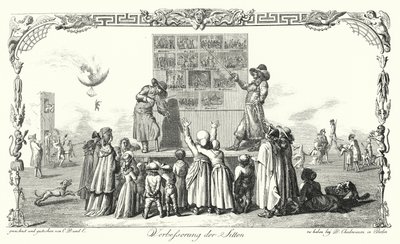 Morele verbetering (gravure) door Daniel Nikolaus (after) Chodowiecki