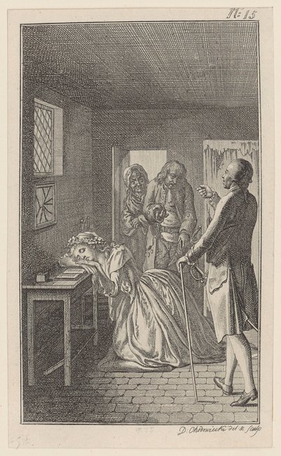  door Daniel Nikolaus Chodowiecki